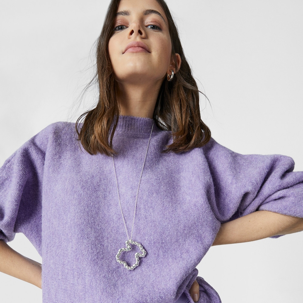 Collar con motivo oso XL Twisted