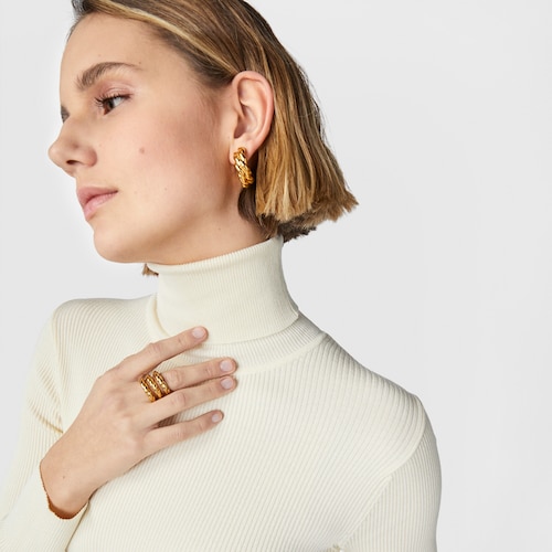 Twisted Double Earrings