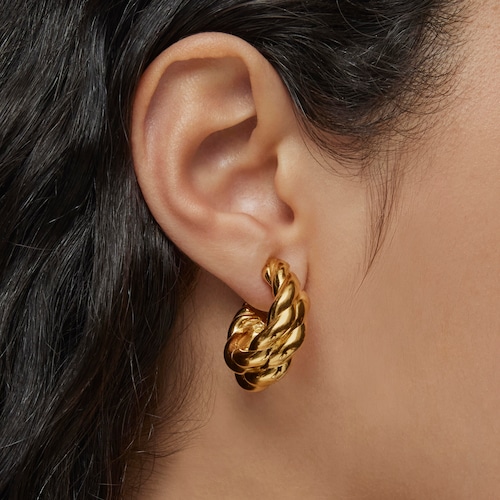 Twisted Double Earrings