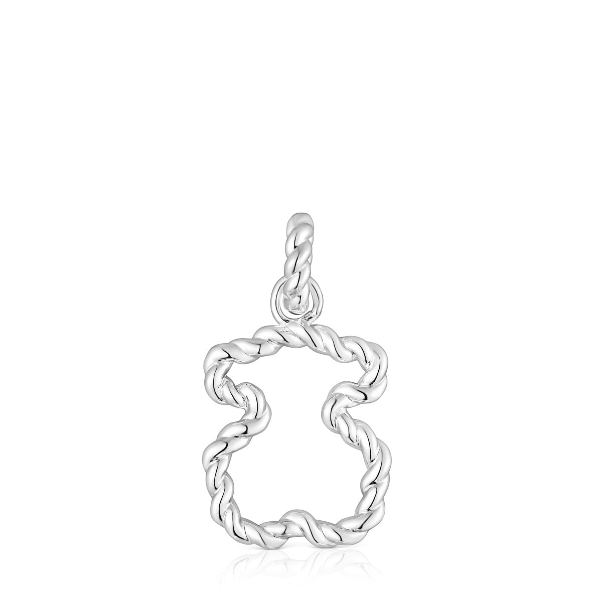 Colgante con silueta oso Twisted