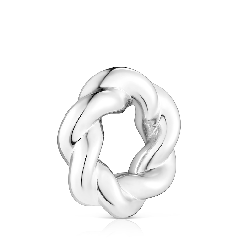 L Twisted donut Pendant