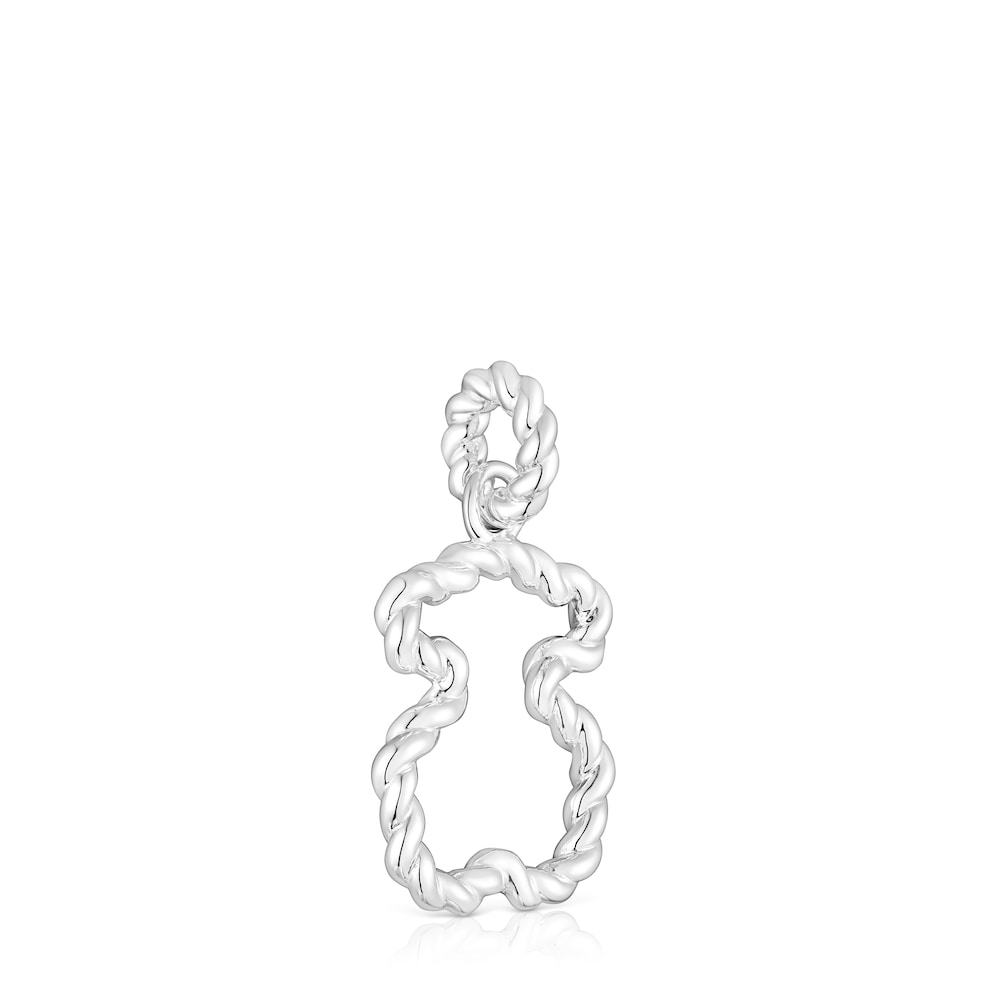 Colgante con silueta oso Twisted image number 1