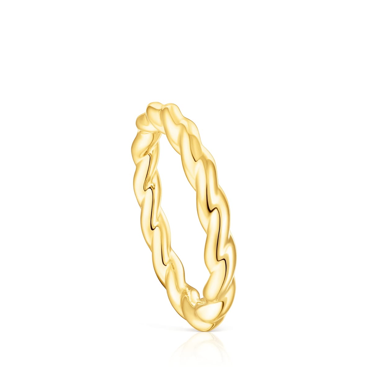 Tous - Anillo De Oro Twisted Talla 12