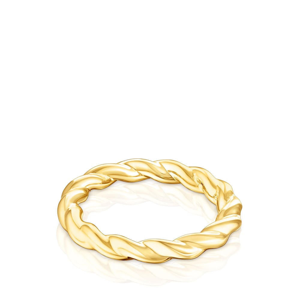 Anillo de oro Twisted