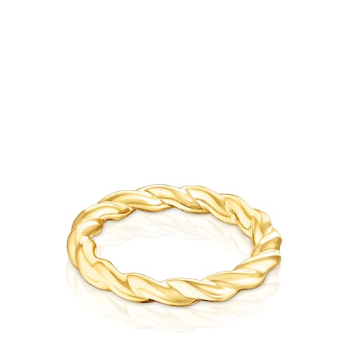 Gold Twisted Ring