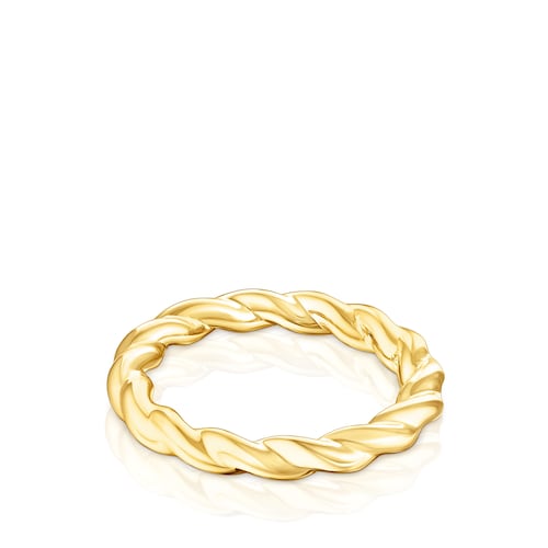 Gold Twisted Ring