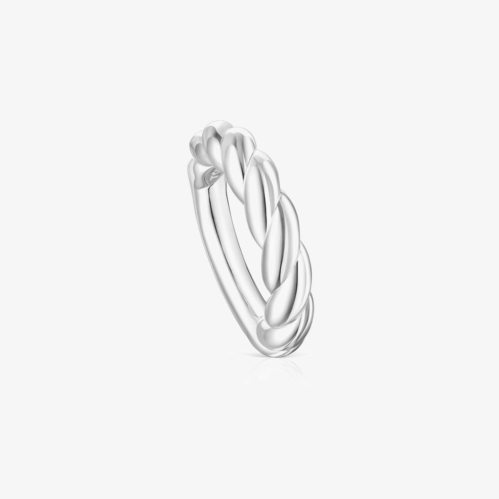 Anillo trenzado Twisted