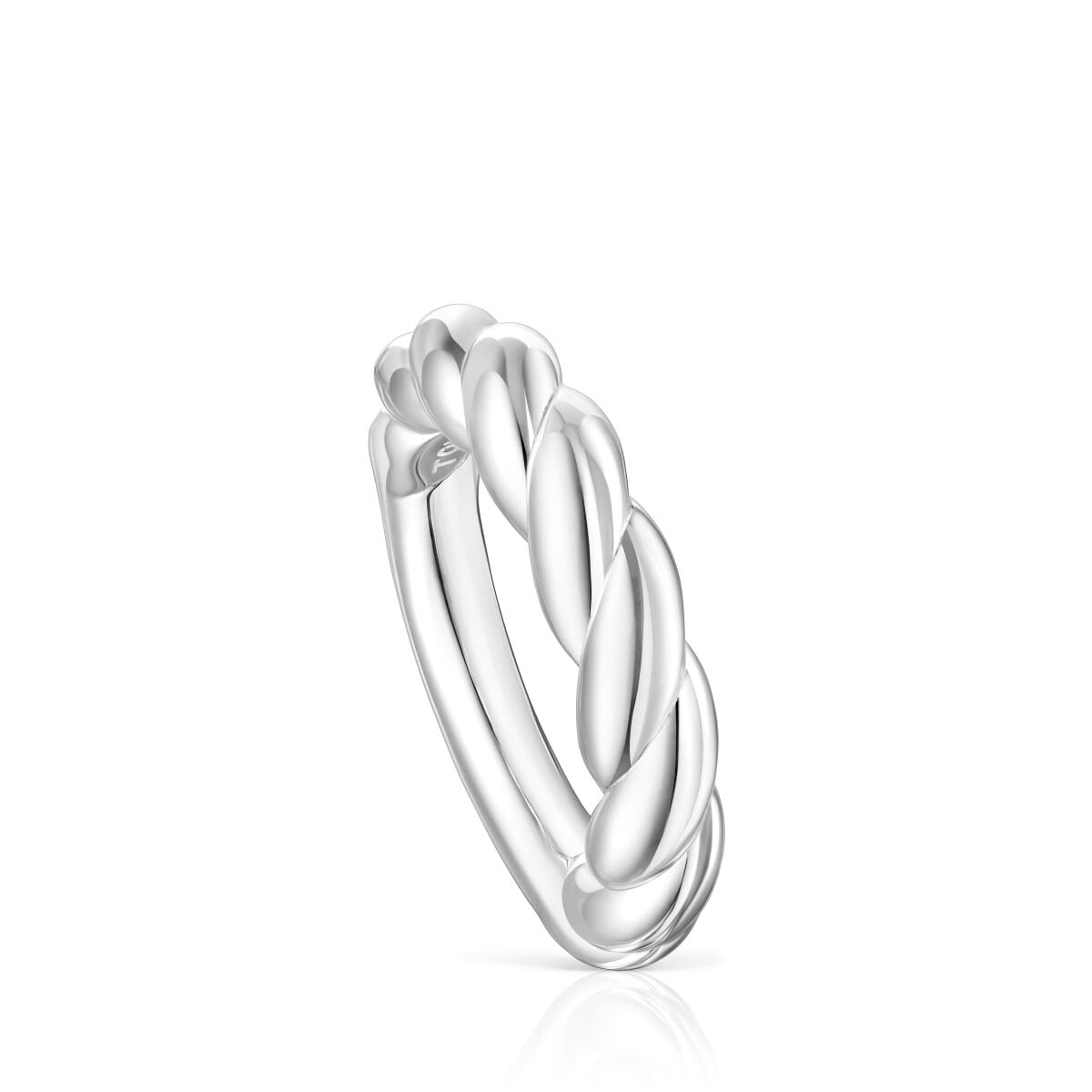 Tous - Anillo Trenzado Twisted Talla 8