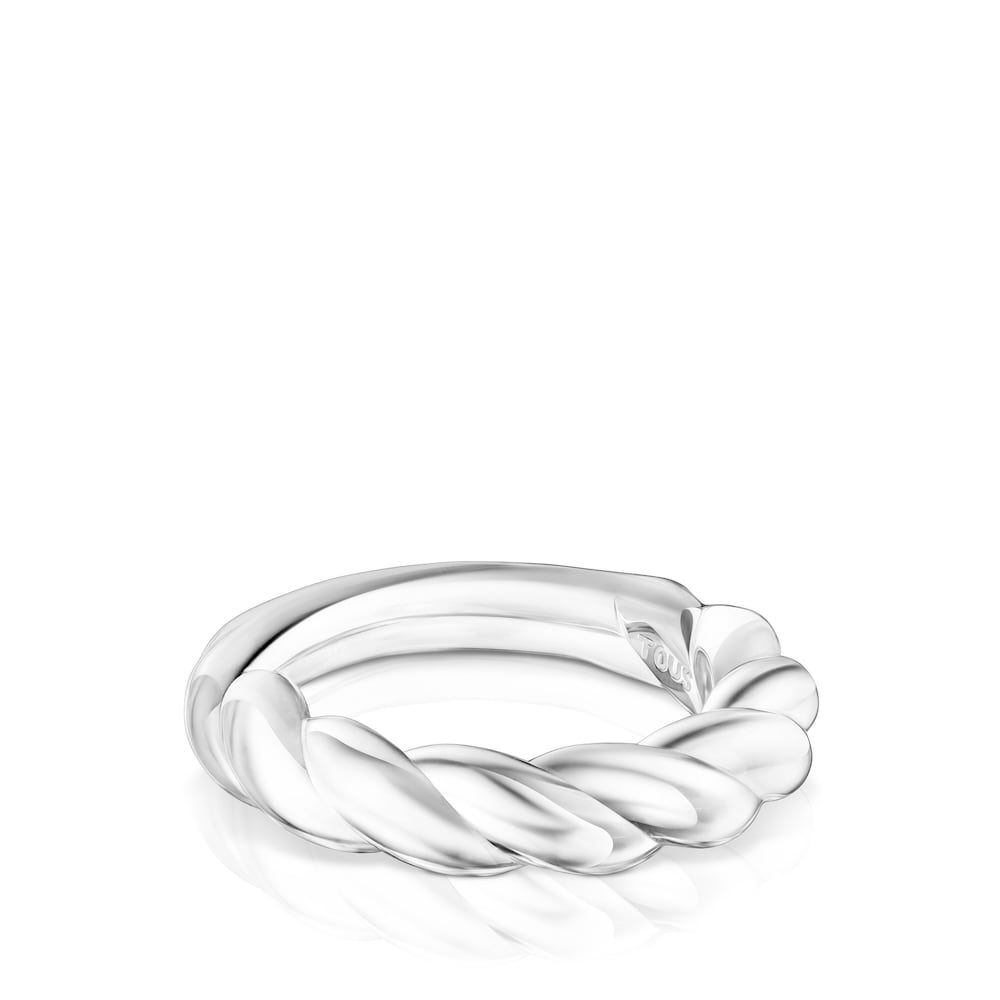 Anillo trenzado Twisted