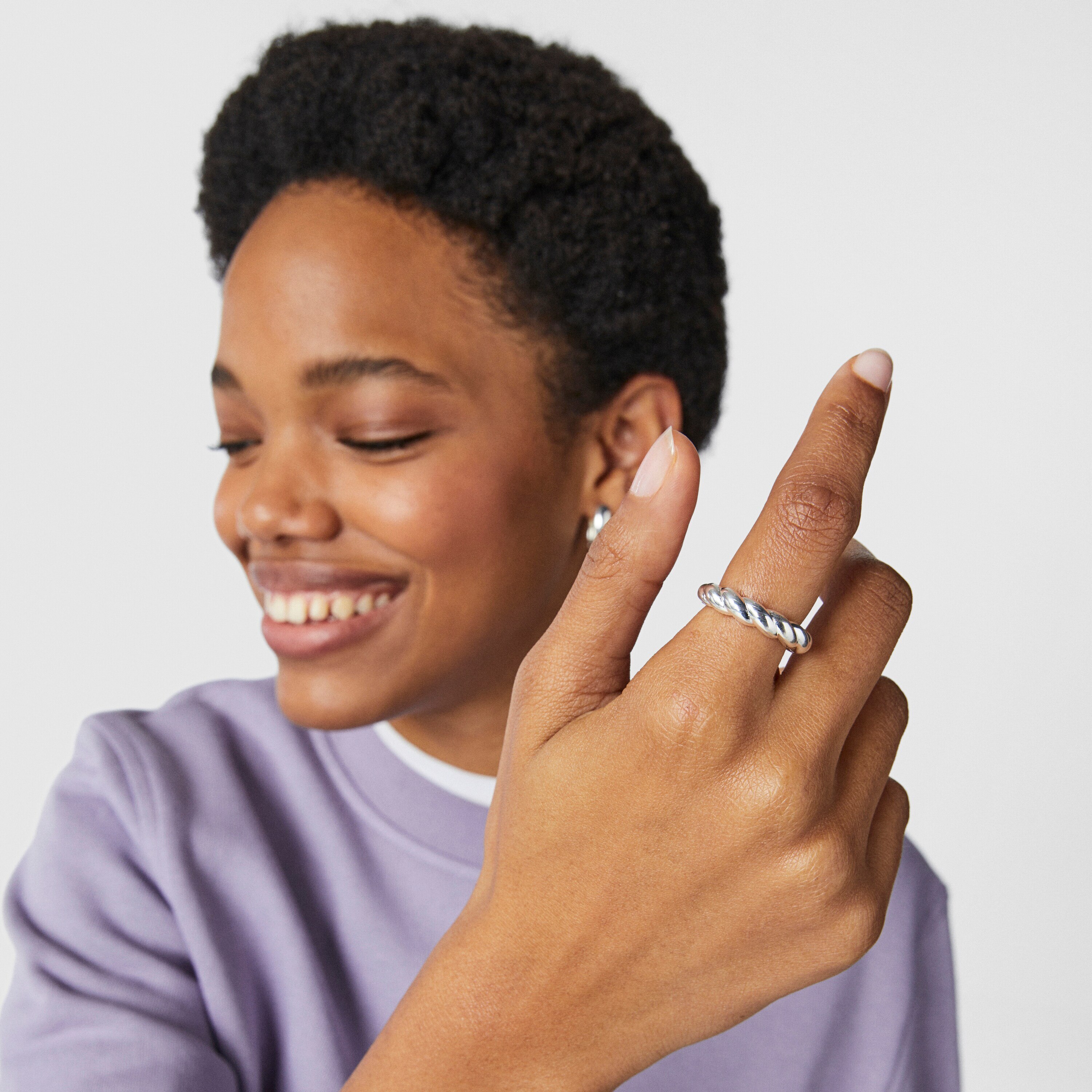 Twisted Braided Ring