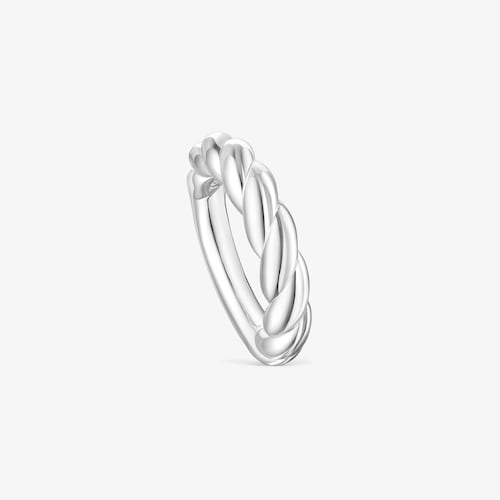 Anillo trenzado Twisted