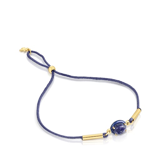 Cord TOUS Vibrant Colors Bracelet with lapis lazuli and enamel