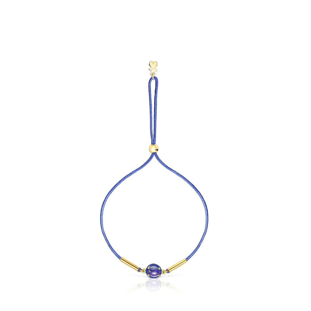 Cord TOUS Vibrant Colors Bracelet with lapis lazuli and enamel