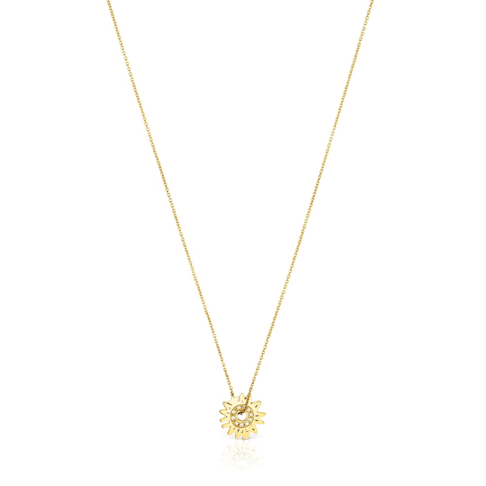 Collar TOUS Crossword Mama de oro y diamantes