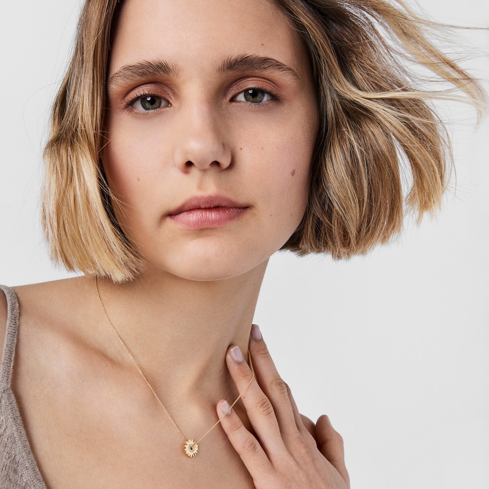 Collar TOUS Crossword Mama de oro y diamantes