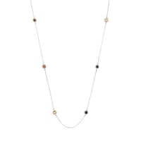 Collar de plata, gemas y esmalte TOUS Vibrant Colors