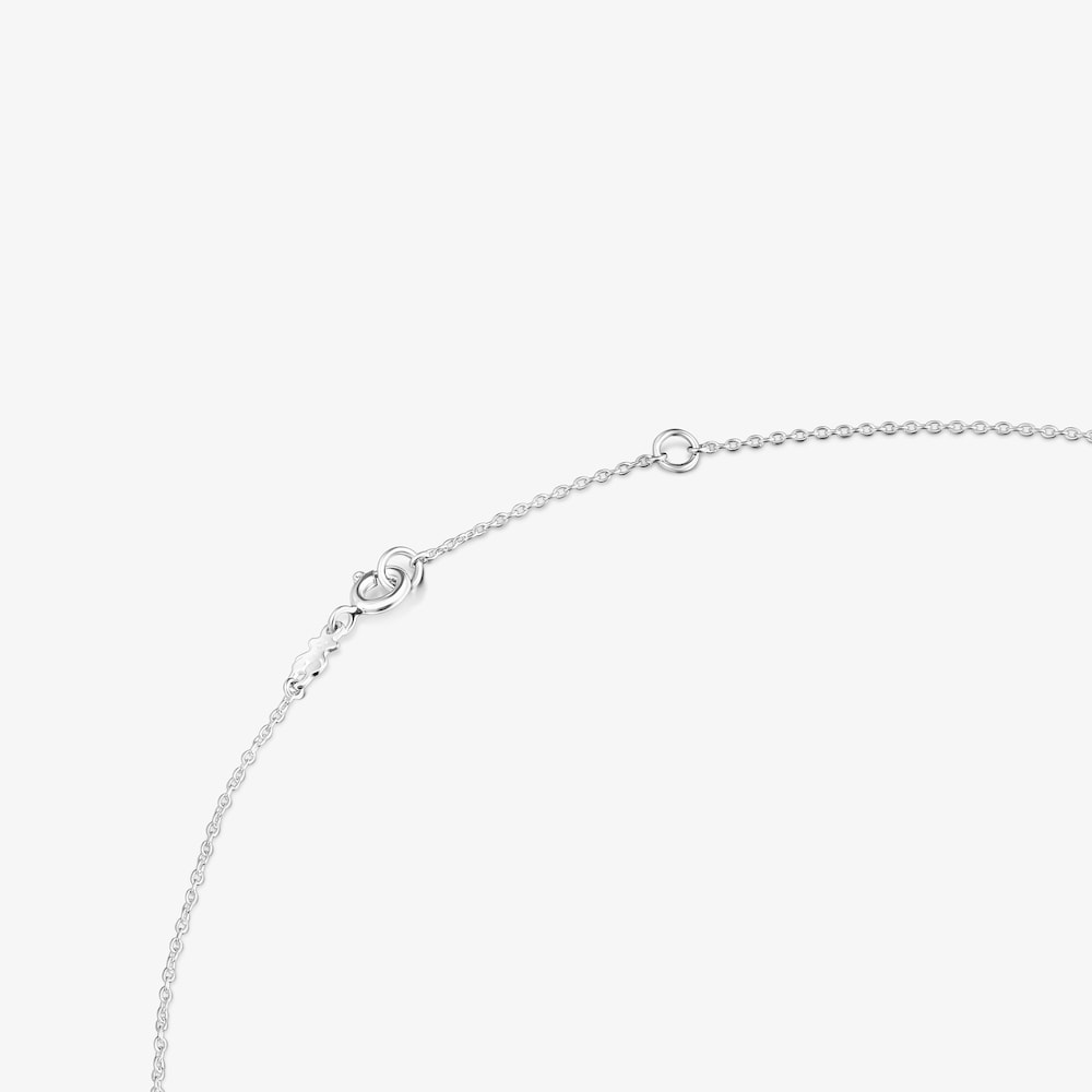 Naszyjnik TOUS Vibrant Colors wykonany ze srebra z charmsem w kształcie misia, pokryty lakierem