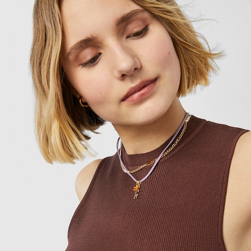 Colgante con cornalina y esmalte de color TOUS Vibrant Colors