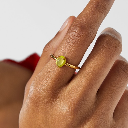 TOUS Vibrant Colors Ring with chalcedony and enamel