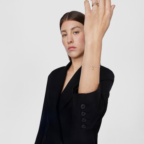 Pulseira bicolor com pingente TOUS Joy Bits