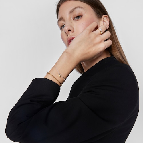 Pulseira bicolor com pingente TOUS Joy Bits