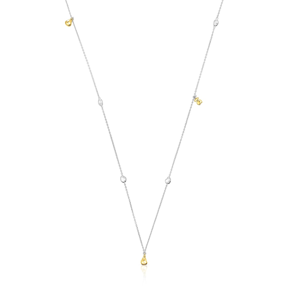 Two-tone TOUS Joy Bits necklace with combined motifs