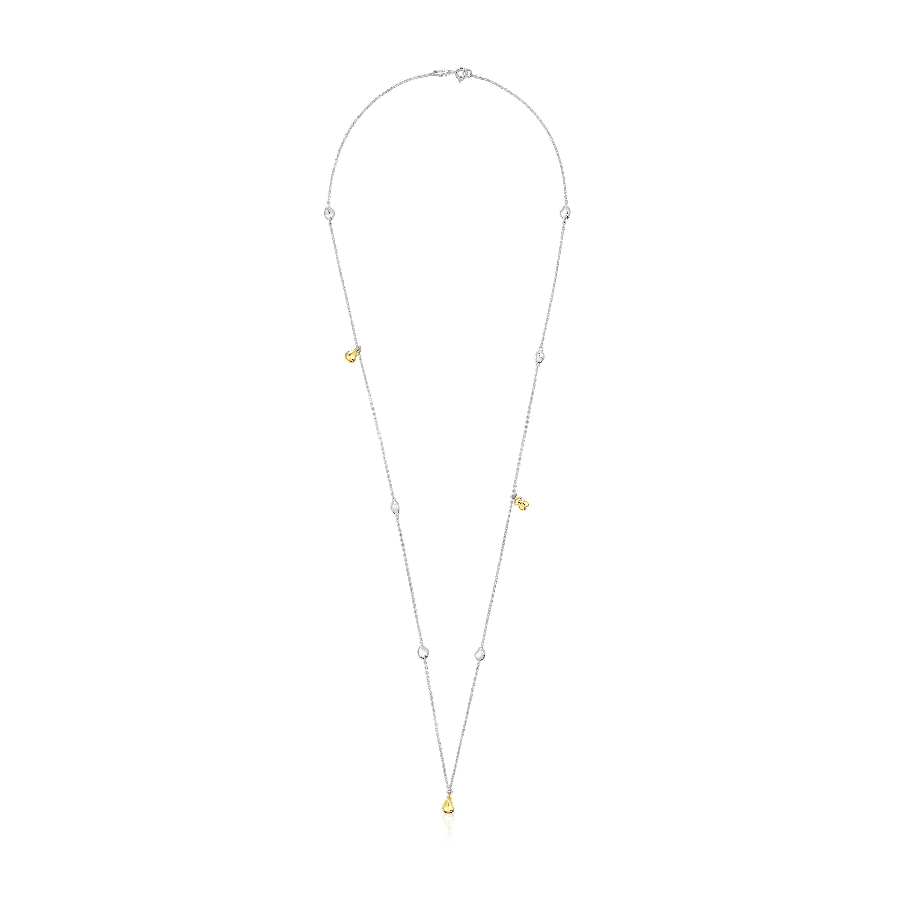 Two-tone TOUS Joy Bits necklace with combined motifs