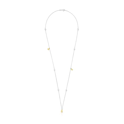 Collar bicolor con motivos combinados TOUS Joy Bits