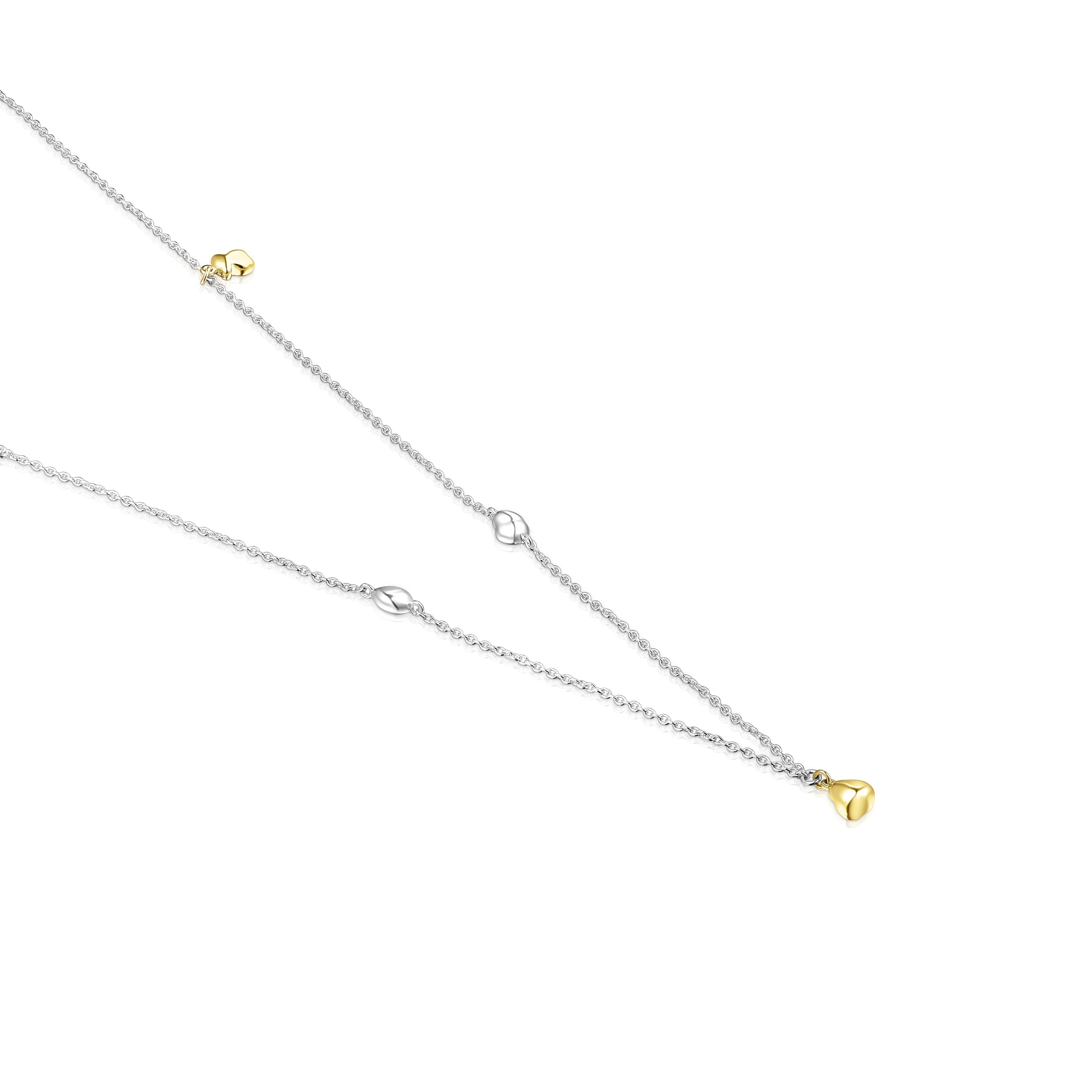 Two-tone TOUS Joy Bits necklace with combined motifs