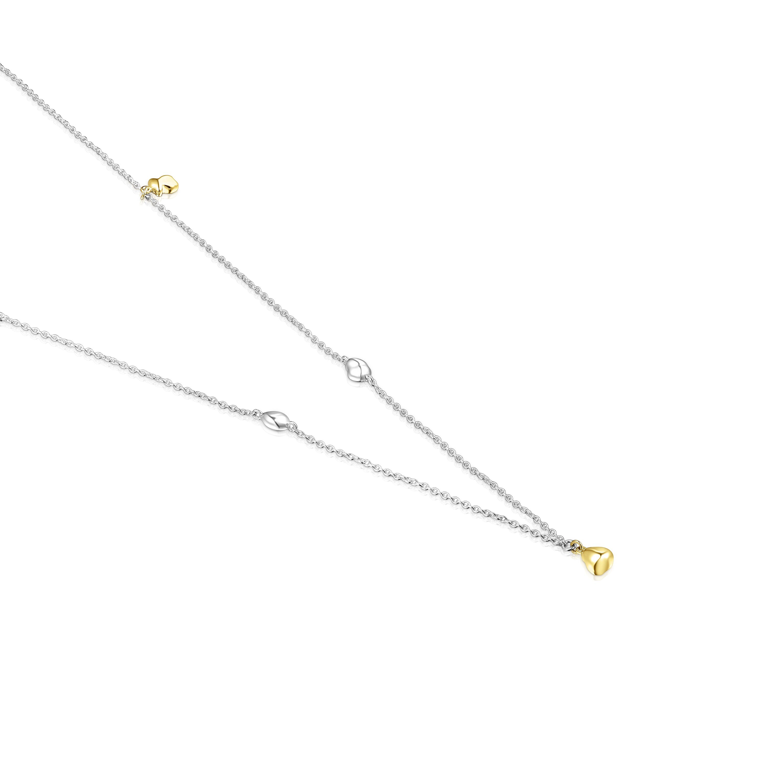 Two-tone TOUS Joy Bits necklace with combined motifs