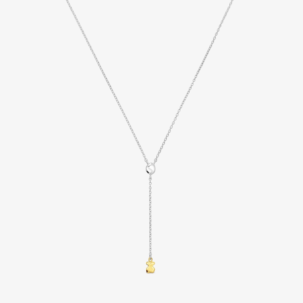 Collar bicolor con oso TOUS Joy Bits