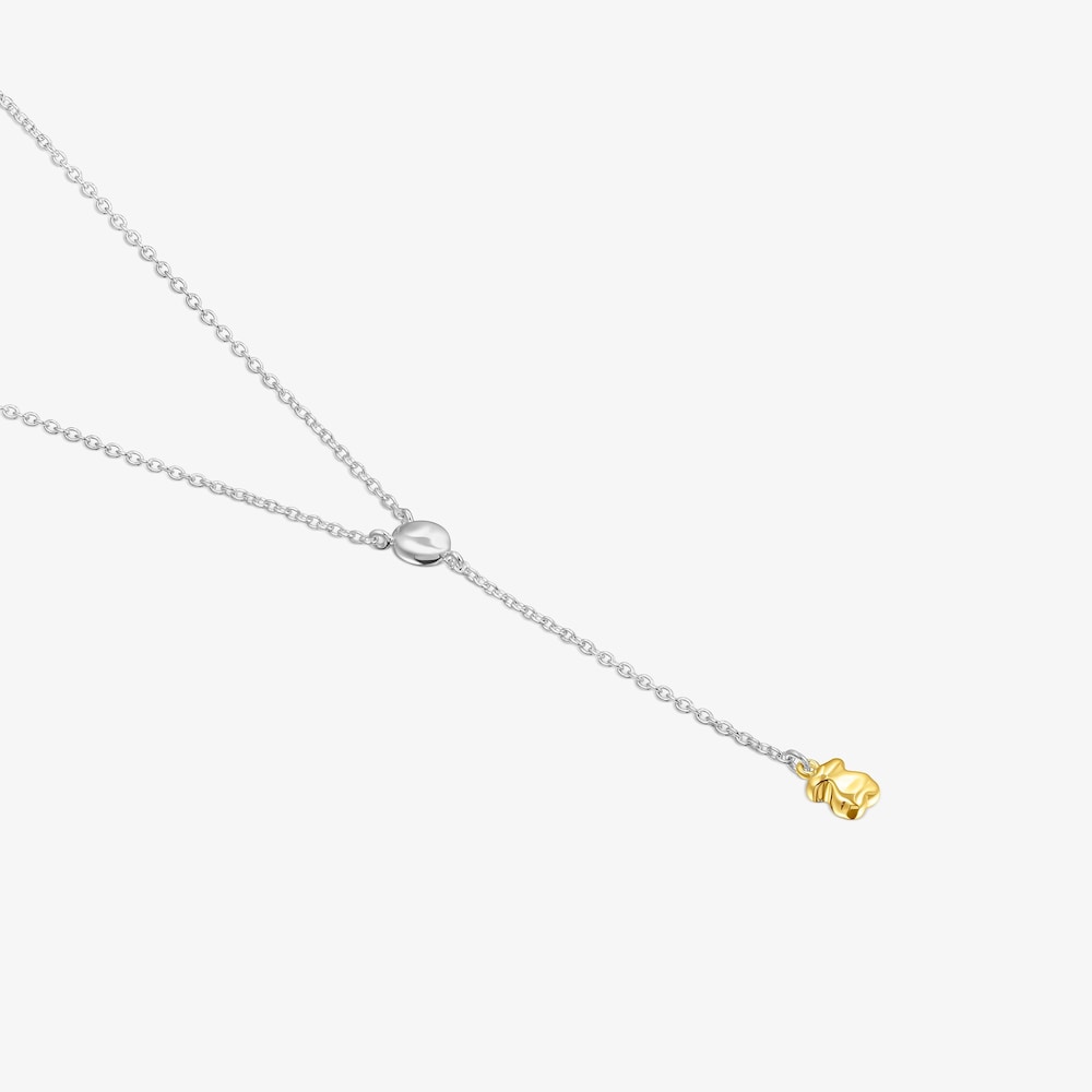 Collar bicolor con oso TOUS Joy Bits