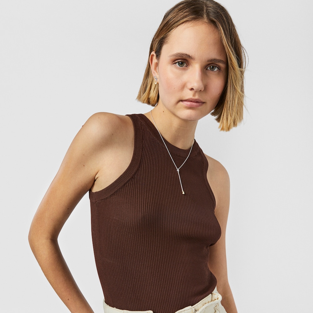 Collar bicolor con oso TOUS Joy Bits