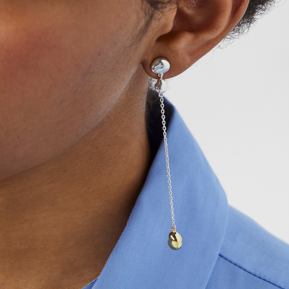 Aros bicolor largos TOUS Joy Bits