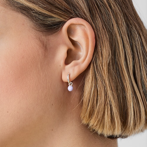 Silver and colored enamel TOUS Joy Bits earrings
