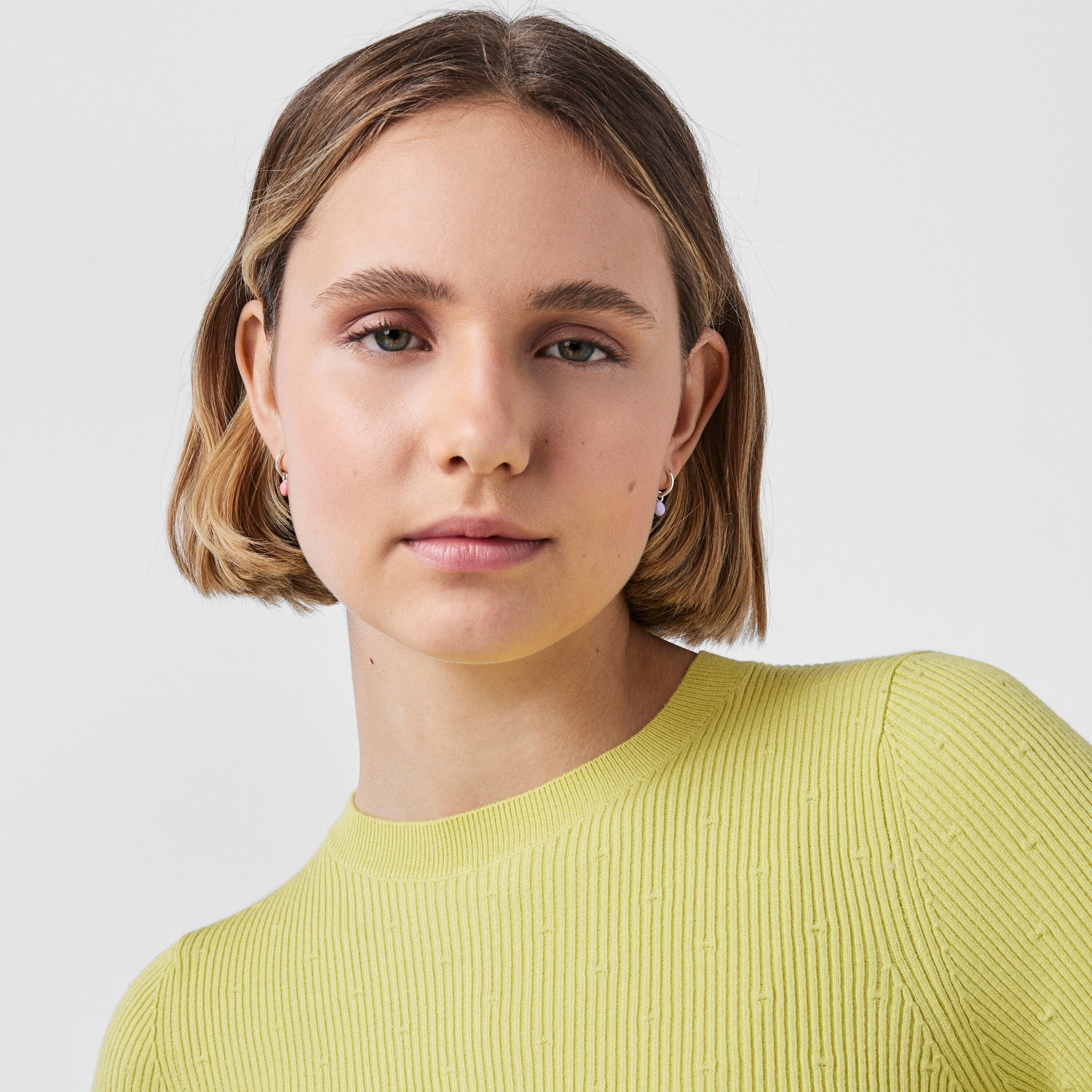 Silver and colored enamel TOUS Joy Bits earrings