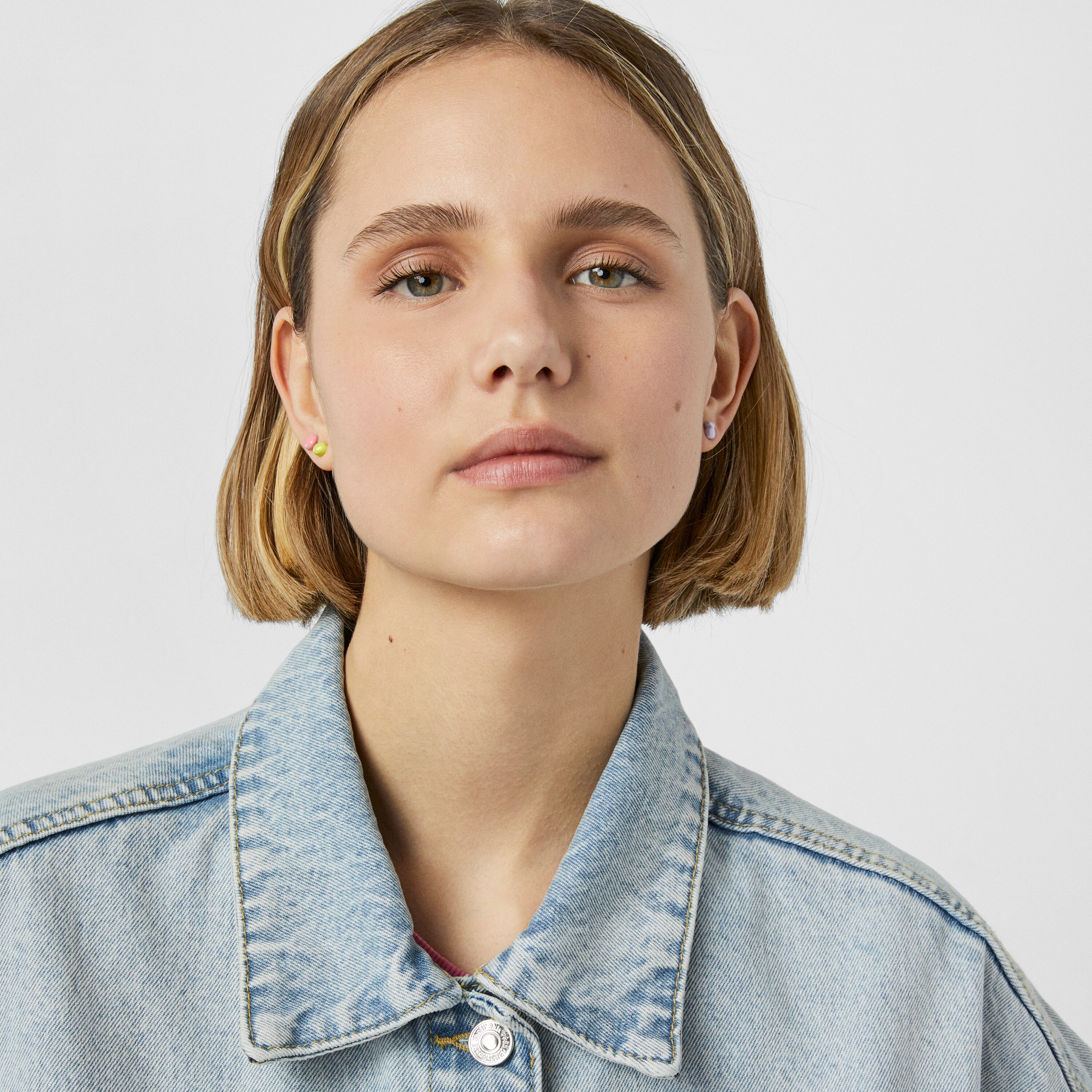 Pack of TOUS Joy Bits earrings with colored enamel motifs