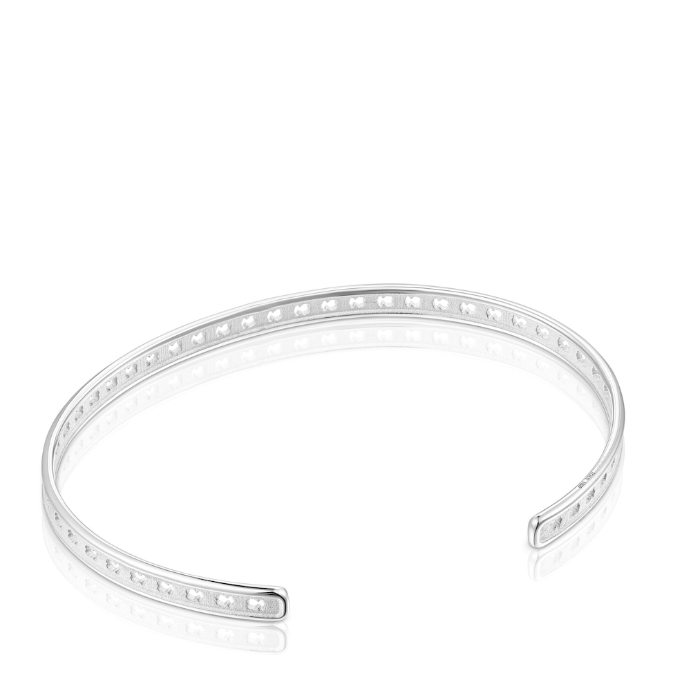Pulsera de plata con siluetas TOUS Bear Row