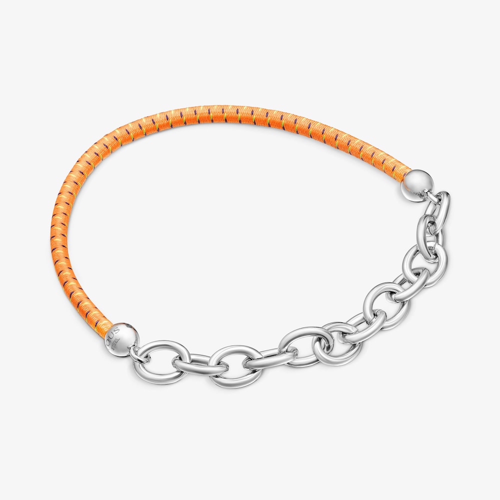 Pulsera el&aacute;stica naranja TOUS Beach Elastic