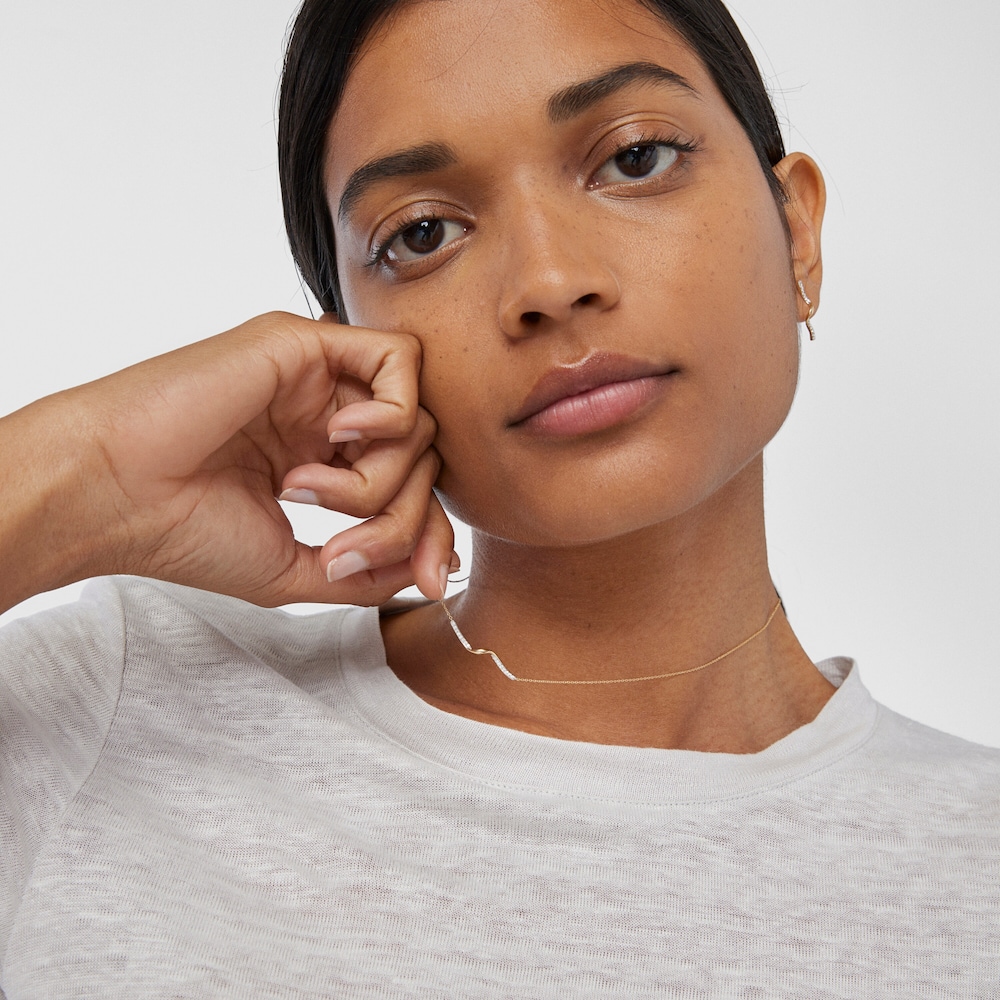 Halskette TOUS Beach aus Gold mit Diamanten