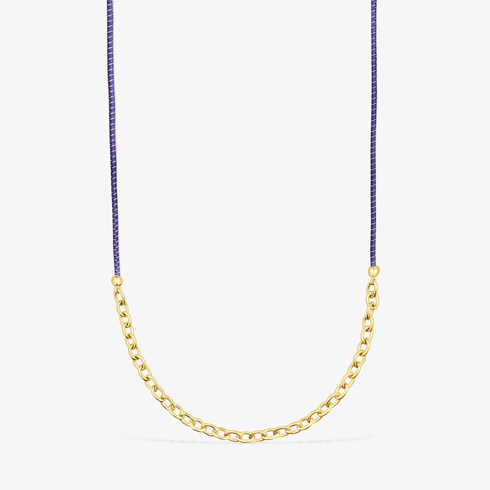 Collar el&aacute;stico azul 80 cm TOUS Beach Elastic