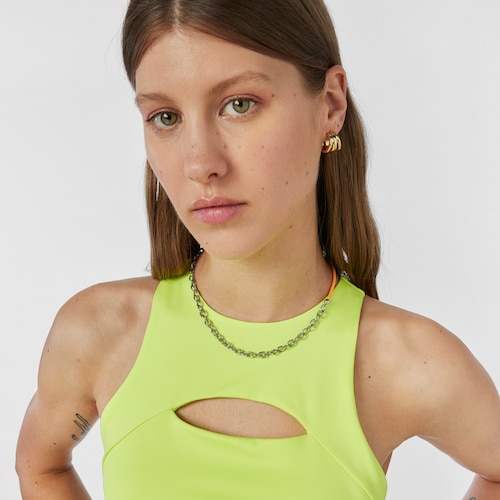 Collar elástico naranja 43 cm TOUS St Tropez Elastic
