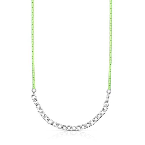 60 cm lime TOUS St Tropez Elastic necklace