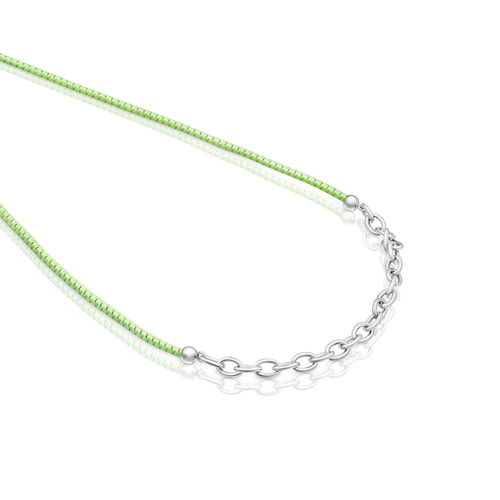 60 cm lime TOUS St Tropez Elastic necklace