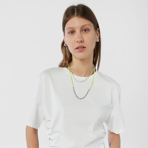 60 cm lime TOUS St Tropez Elastic necklace