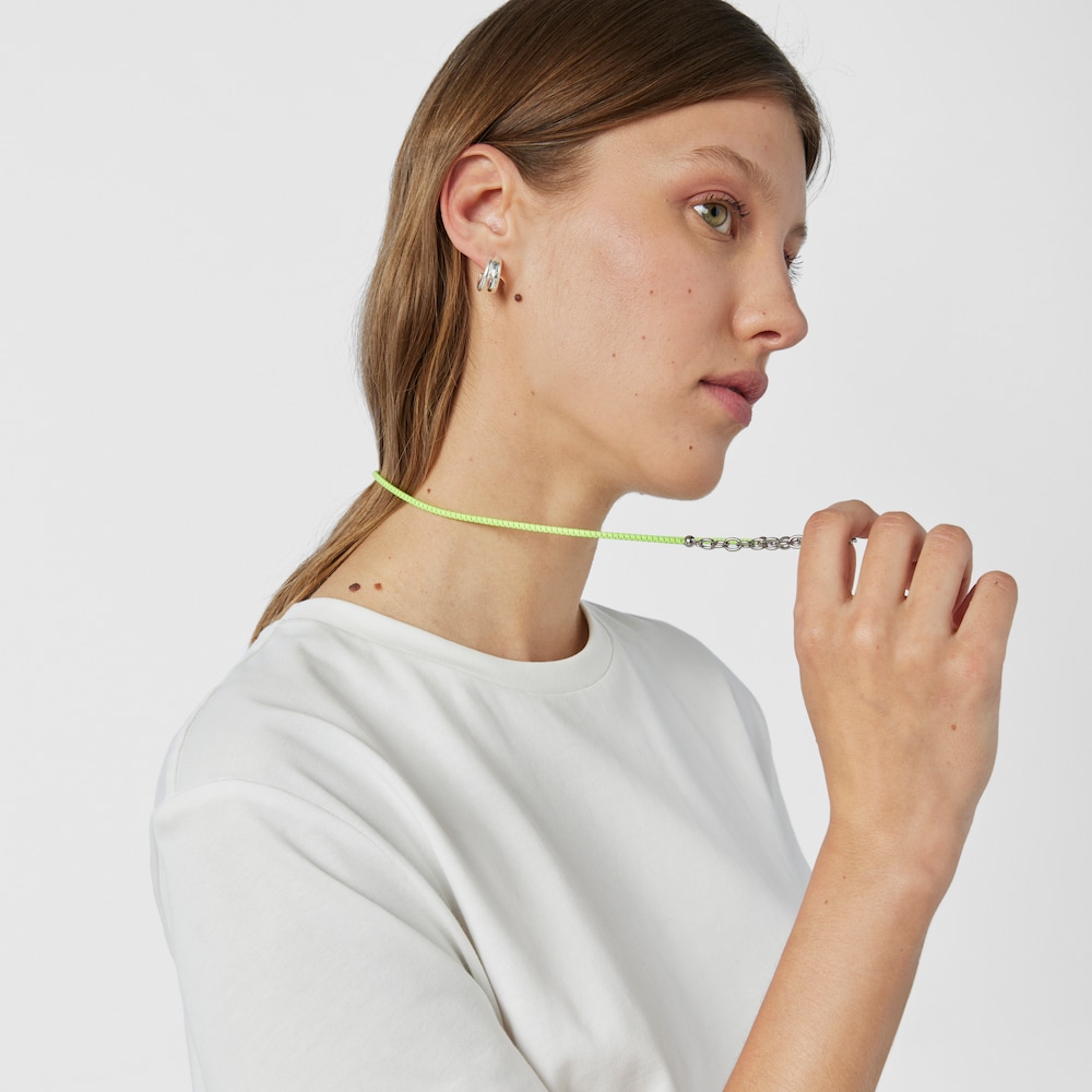 60 cm lime TOUS Beach Elastic necklace
