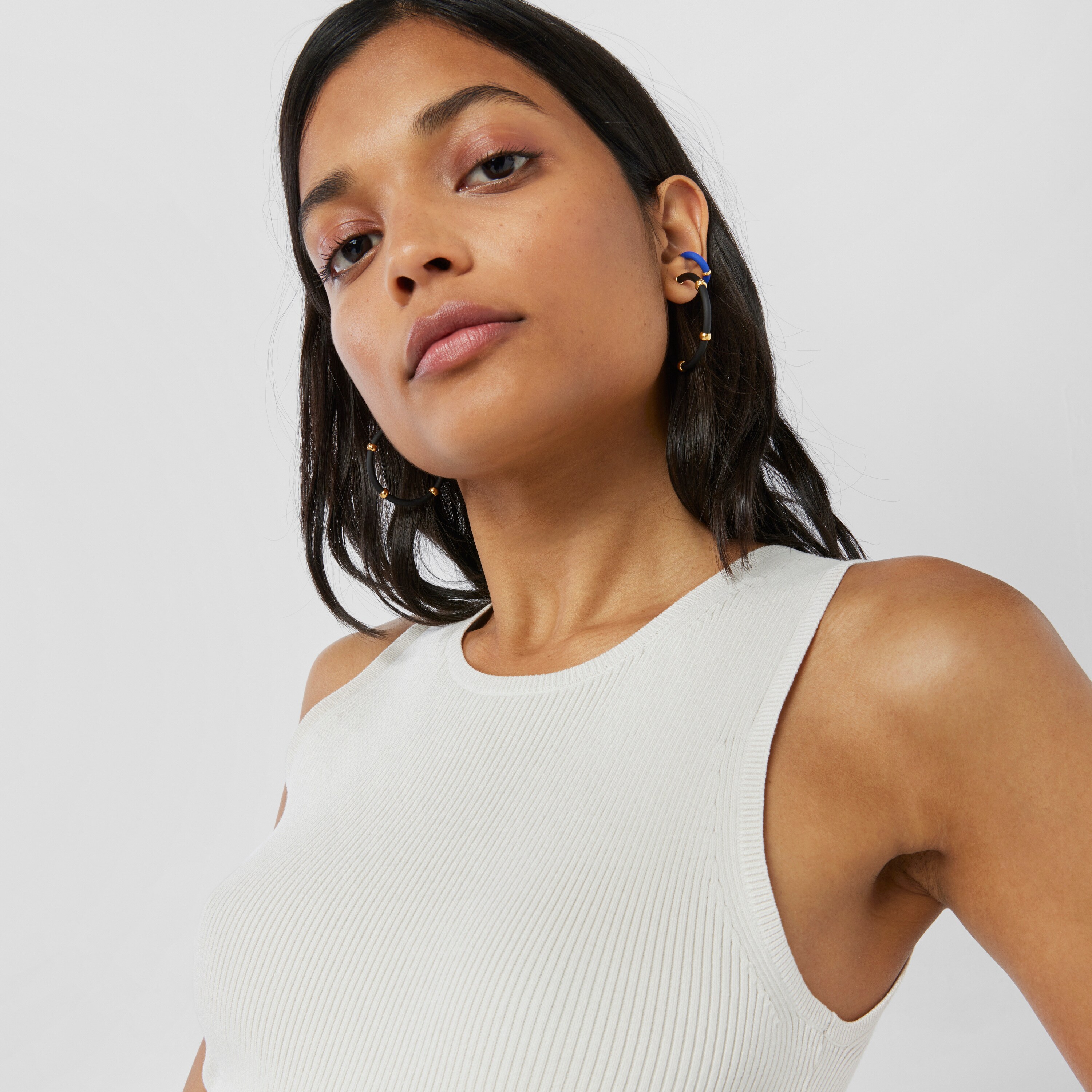 and silver vermeil TOUS Beach Caucho Earcuff