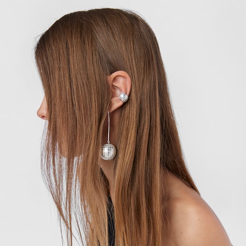 Earcuff de plata Belinda X TOUS