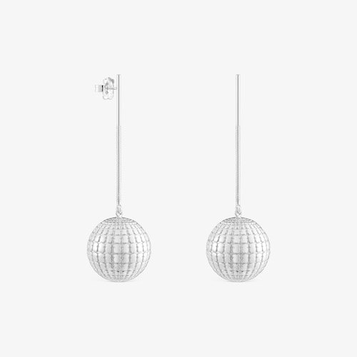 Orecchini lunghi in argento Belinda X TOUS