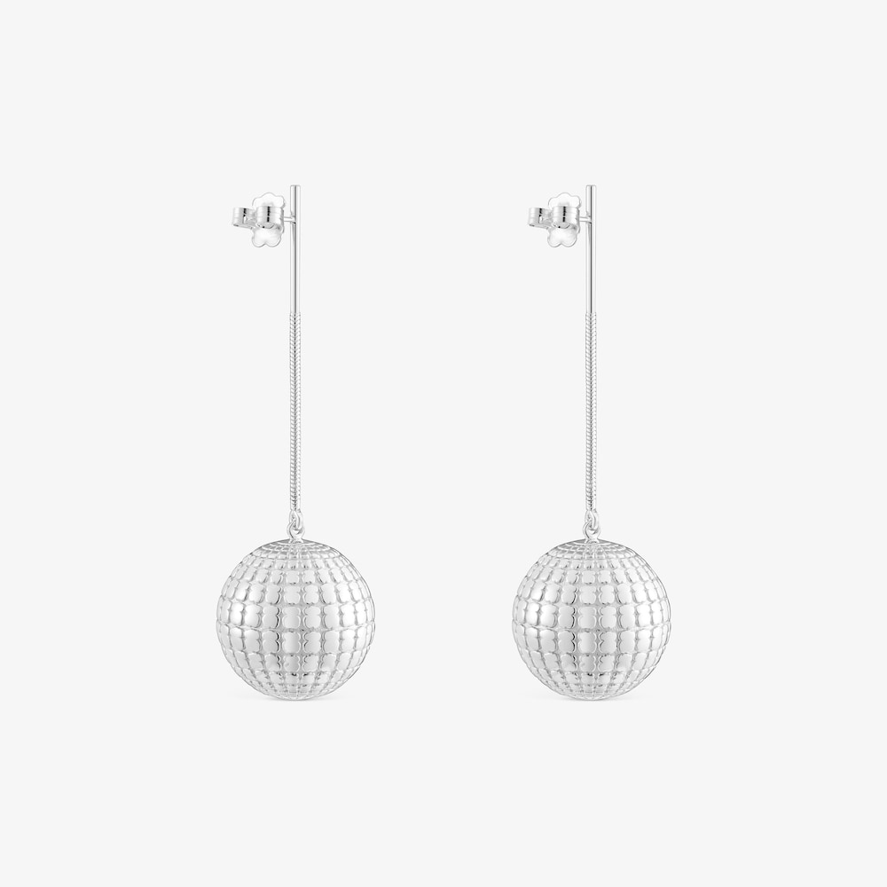 Orecchini lunghi in argento Belinda X TOUS